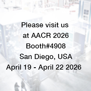 Please visit us at AACR 2026 Booth#4908 SanDiego, USA April 19 - April 22 2026