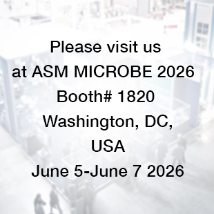 Please visit us at ASM Microbe 2026 Booth#1820 Washington, DC, USA June 5 - June 7 2026